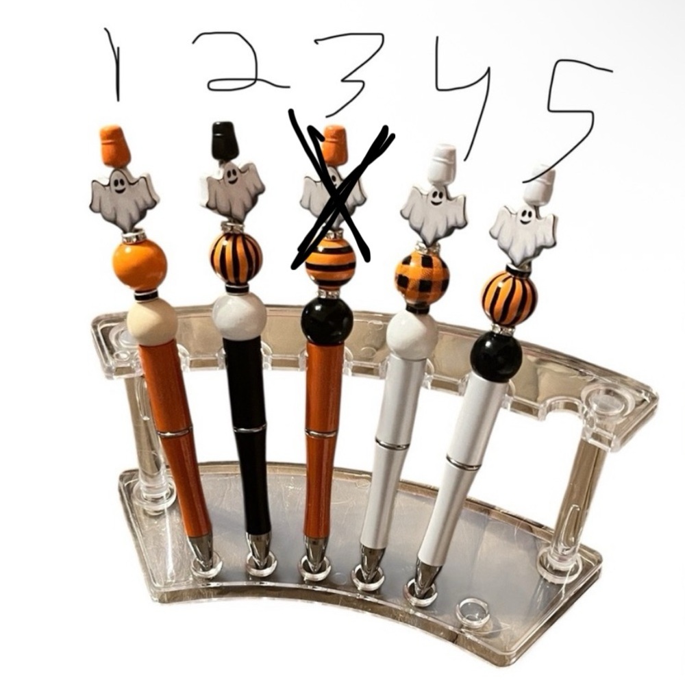 Halloween Beaded Pens (Qty1)